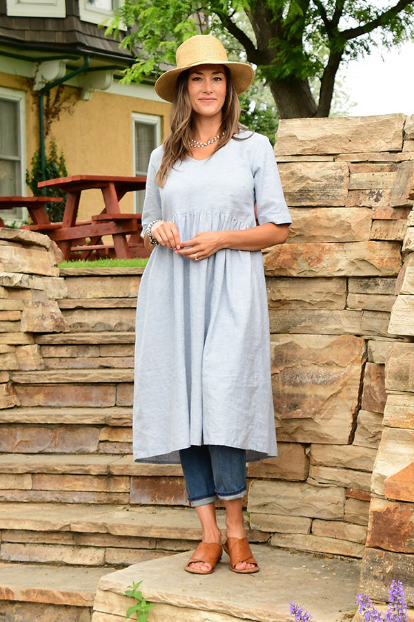 hemp and organic cotton market dress
