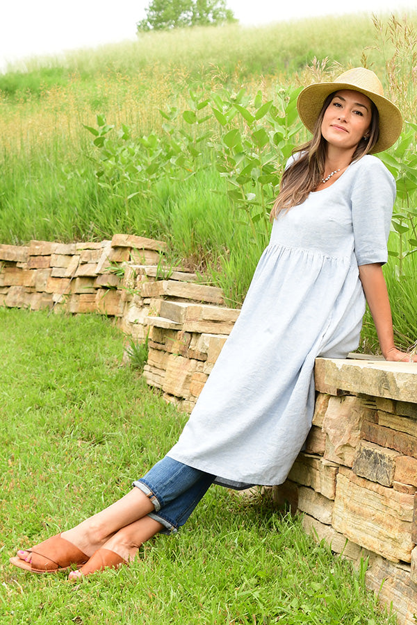 hemp and organic cotton market dress