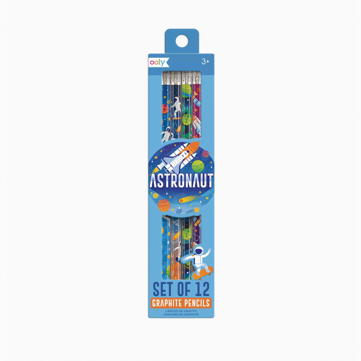 Astronaut Graphite Pencils - Set of 12