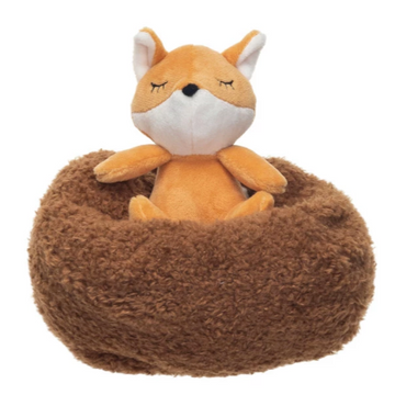 Fox w/ Mini Bean Bag