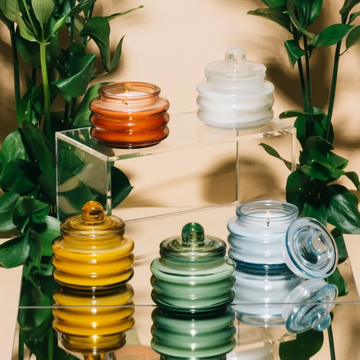 Paddywax Beam Glass Candle with Lid