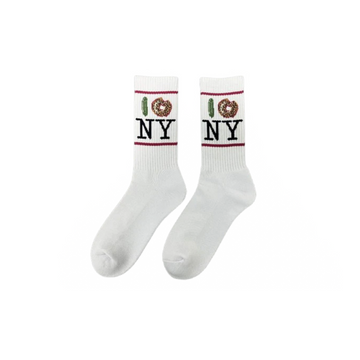 Pickle Bagel NY Sock