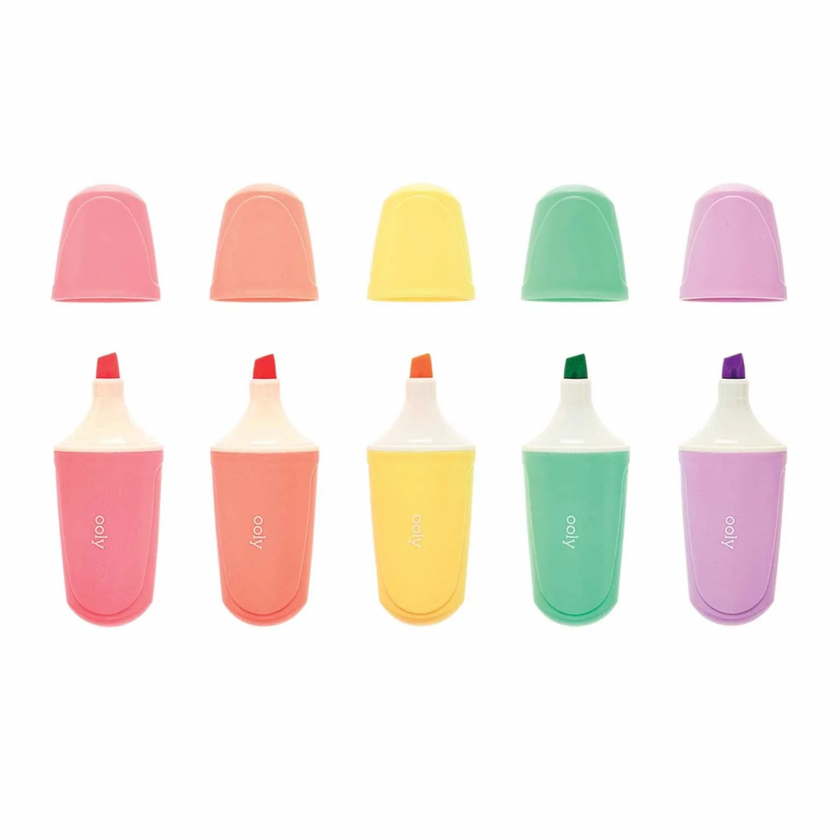 Le Bonbon Pâtisserie Pastel Highlighters - Set of 5