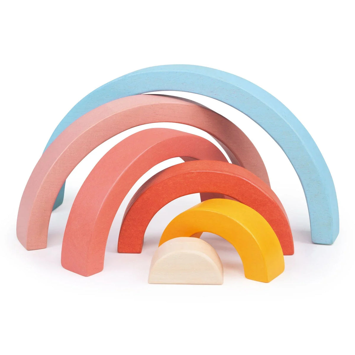 Wooden Sunset Tunnel Stacking Rainbow