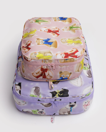 Large Packing Cube Set - Fancy Animals