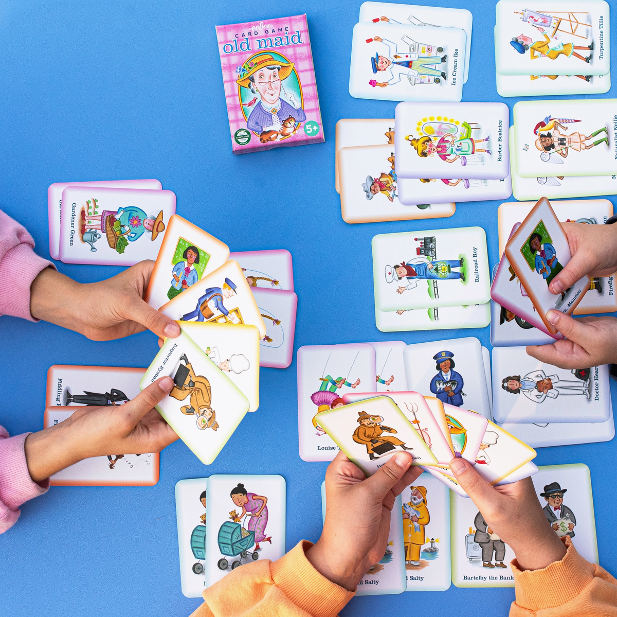 Old Maid Playing Cards
