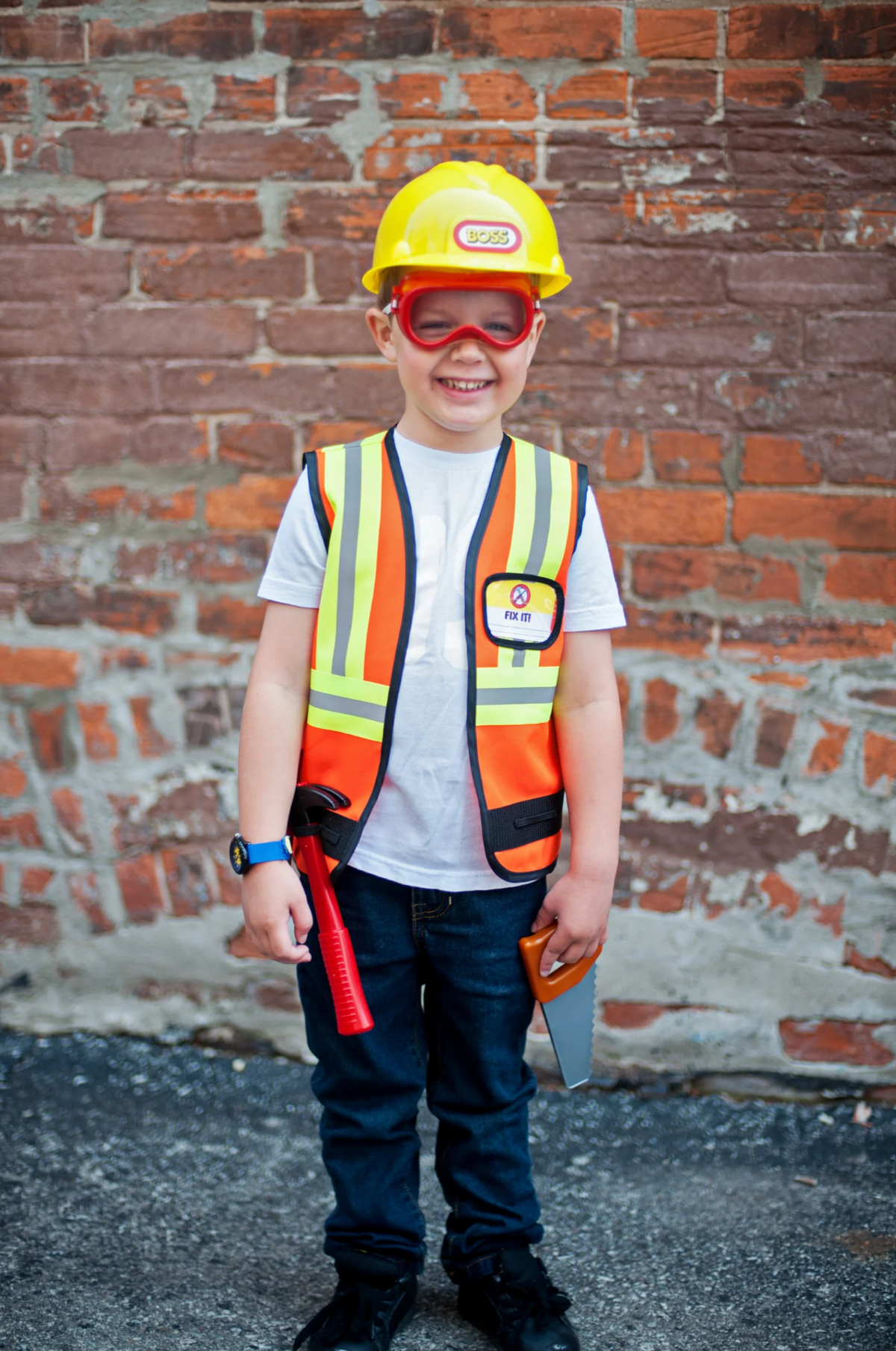 Construction Worker Set, Size 5-6