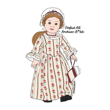 Felicity All American Girl Sticker
