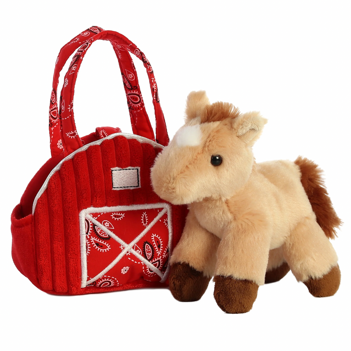 7" Red Barn Horse Fancy Pals