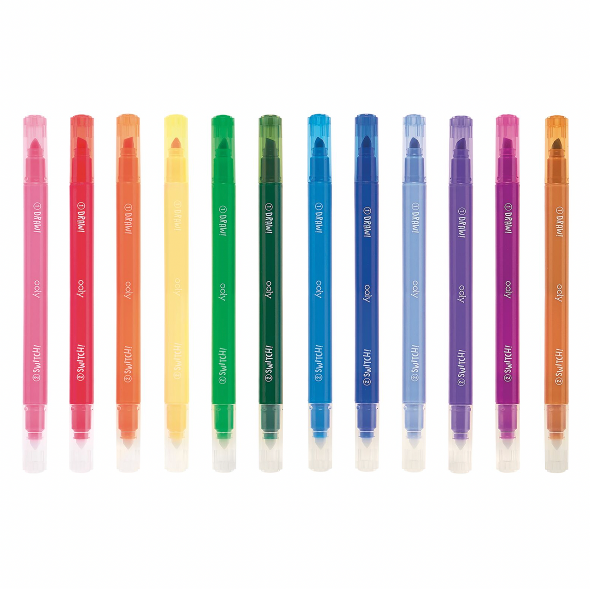 Switch-Eroo! Color-Changing Markers - Set of 12