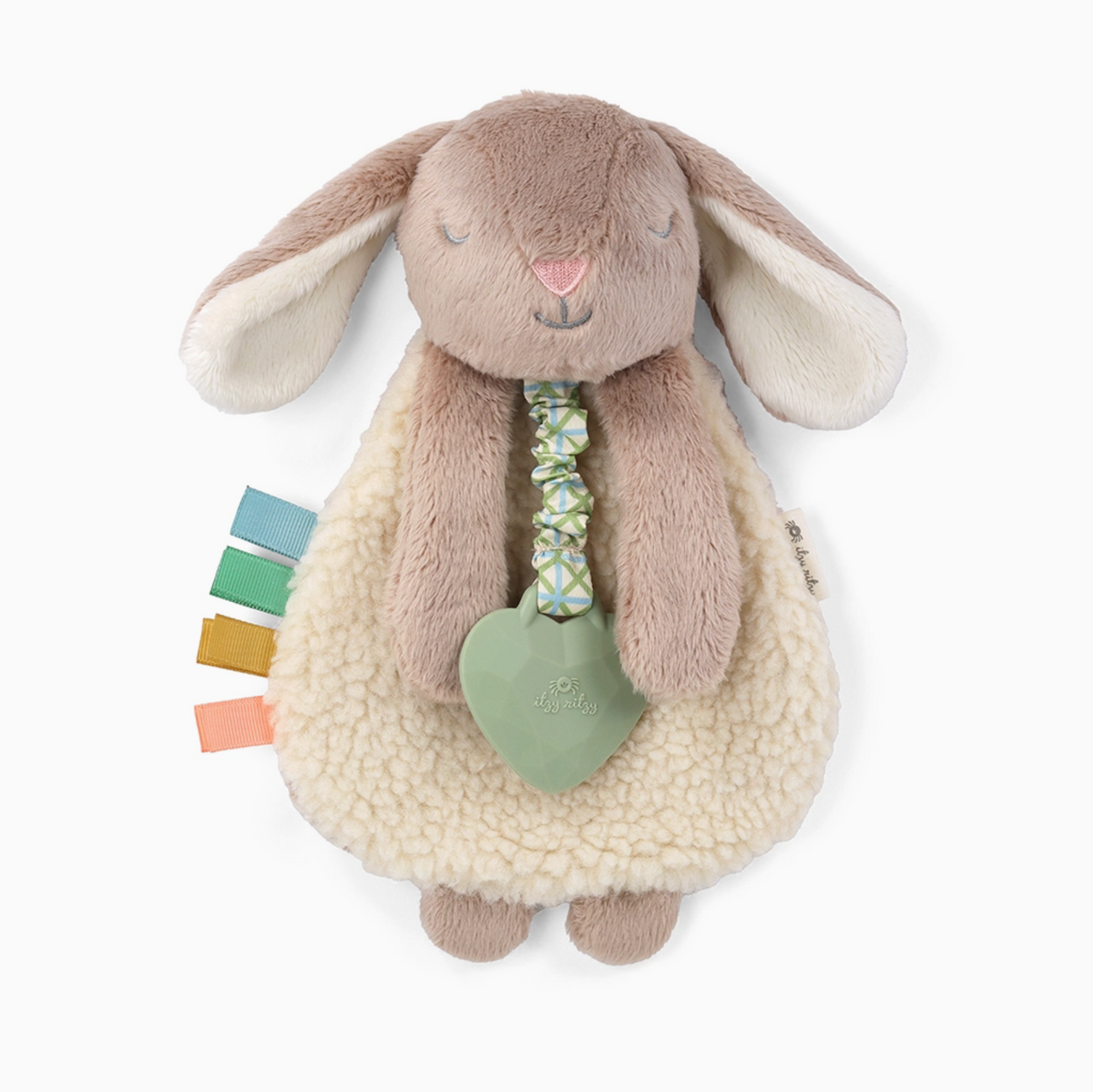 Itzy Friends Lovey™ Plush Taupe Bunny