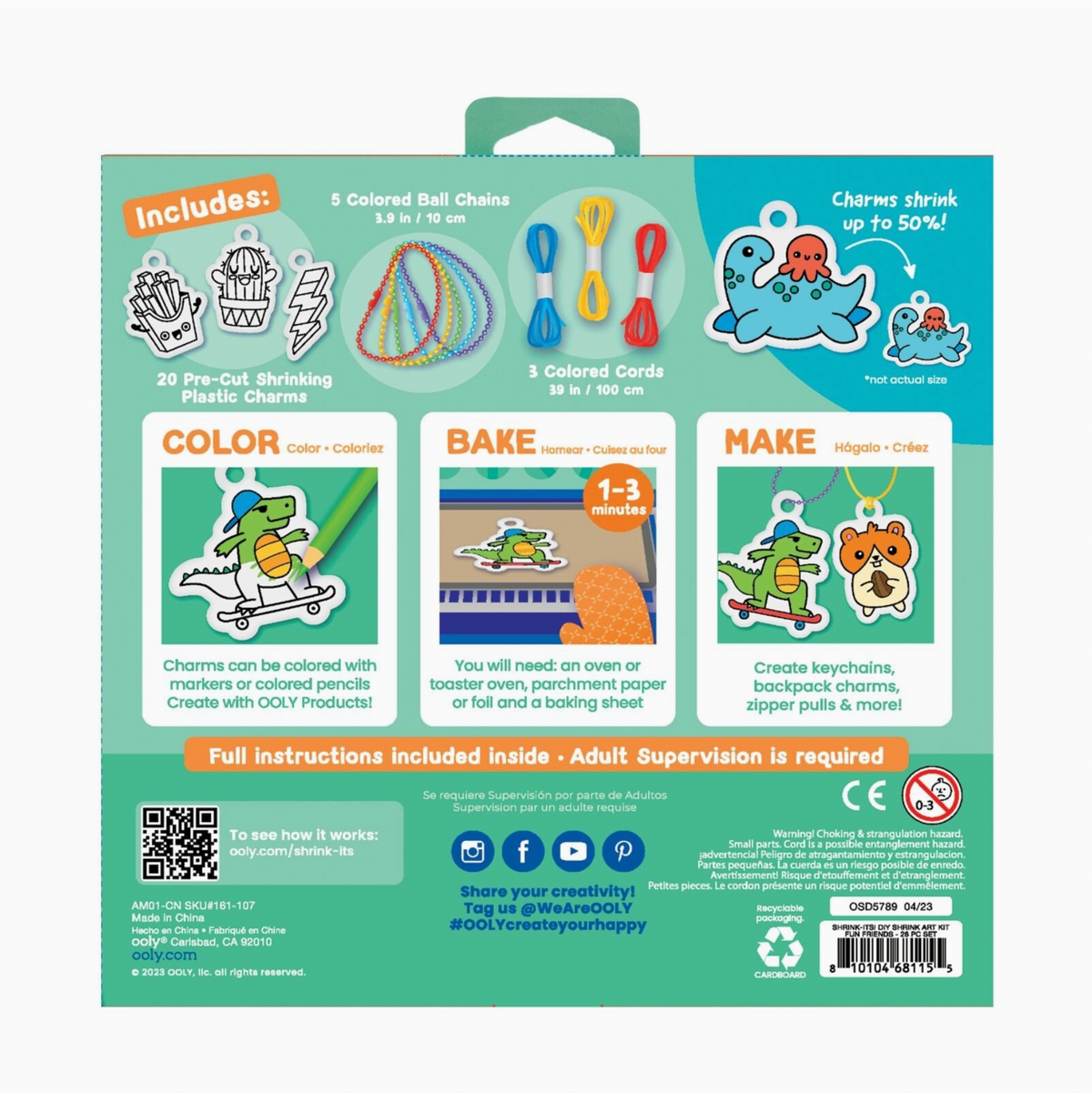 Shrink-Its! D.I.Y. Shrink Art Kit - Fun Friends