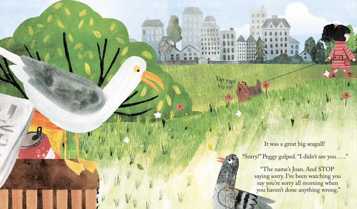 Peggy the Always Sorry Pigeon