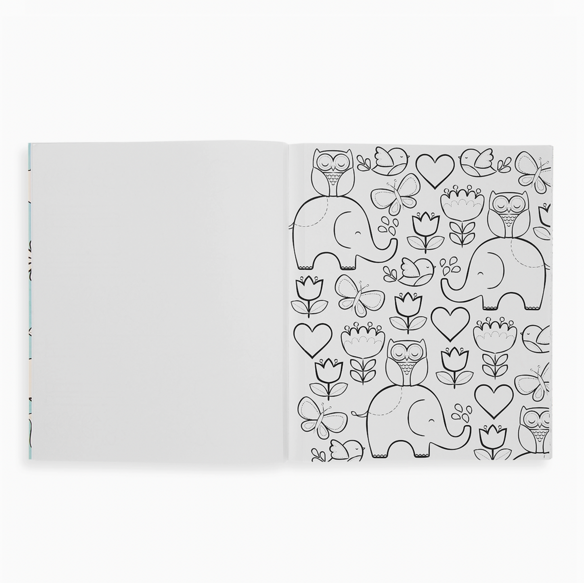 Color-in' Book: Little Cozy Critters