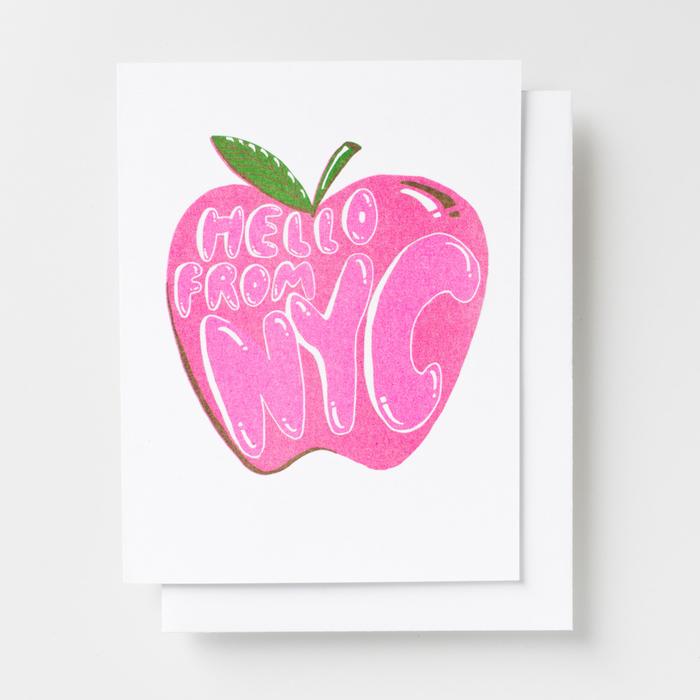 Hello From NYC Card
