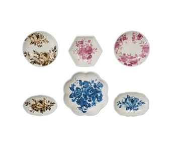 Stoneware Plate Shaped Magnet