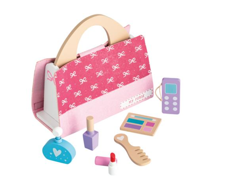Purse Felt Wood Set