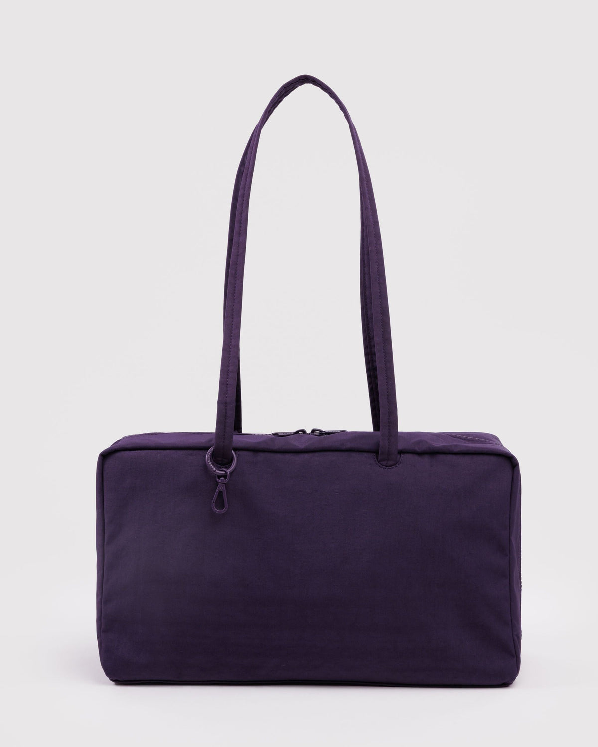 Medium Nylon Bowler Bag - Fig