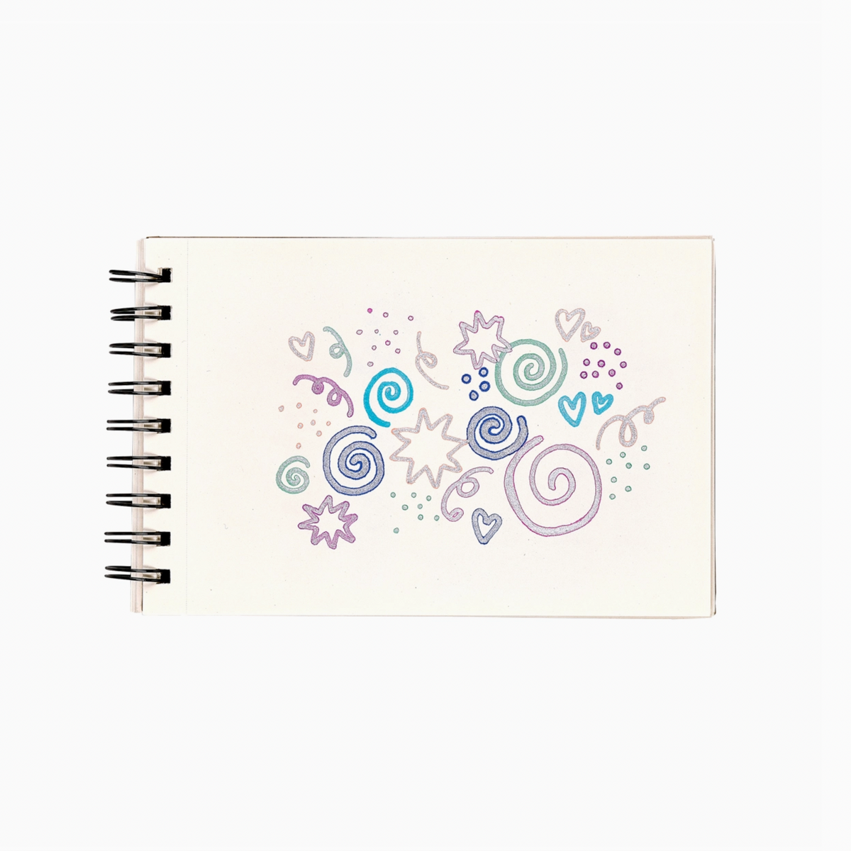 Silver Linings Outline Markers - Set of 6