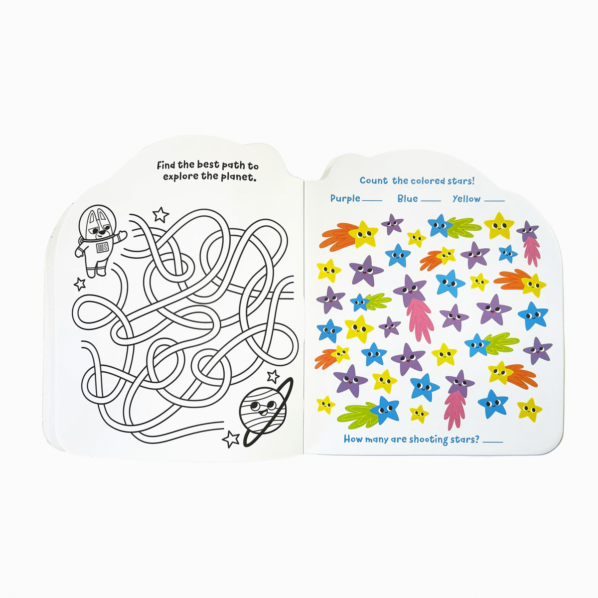 Playful Pages Activity Book -Pets in Space!