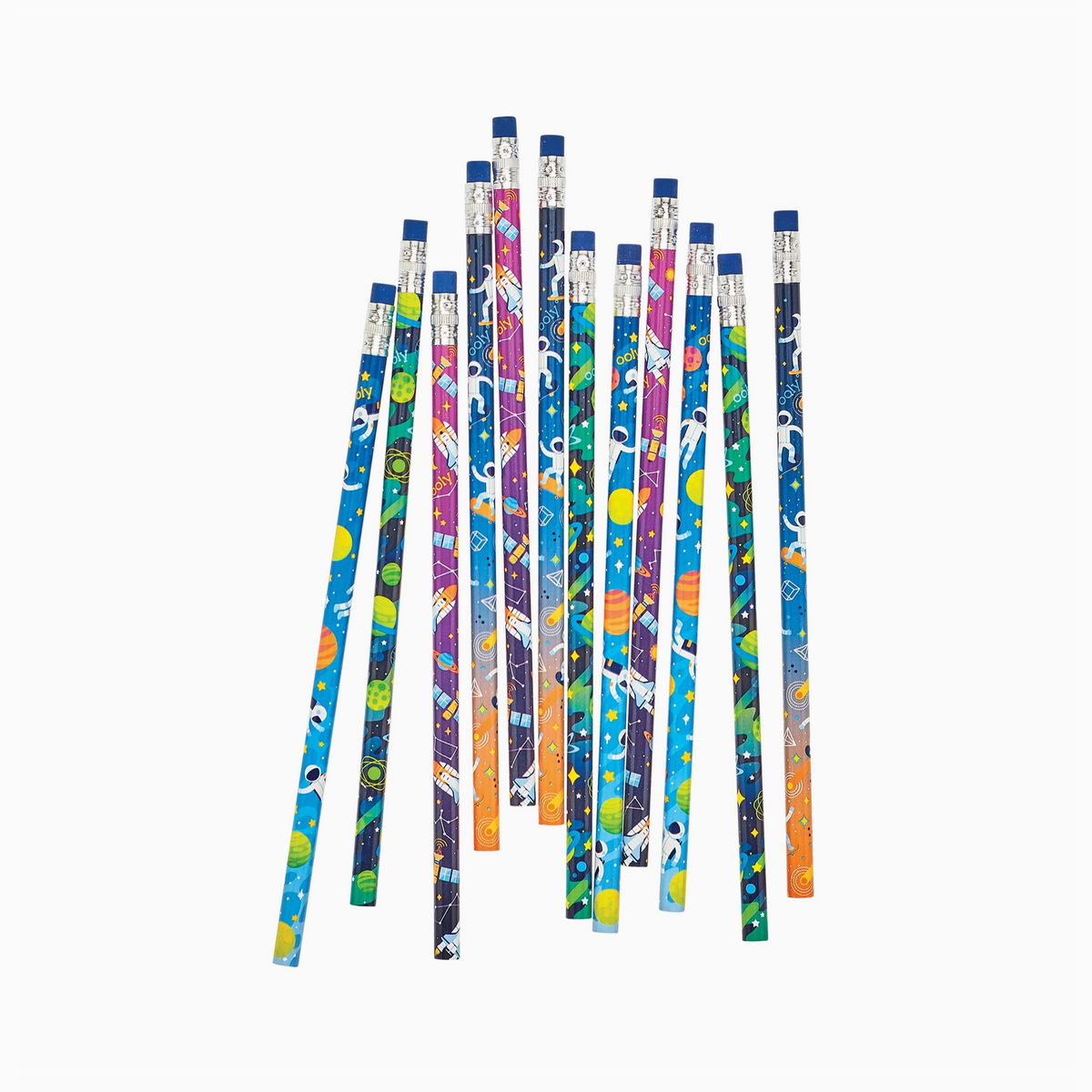 Astronaut Graphite Pencils - Set of 12