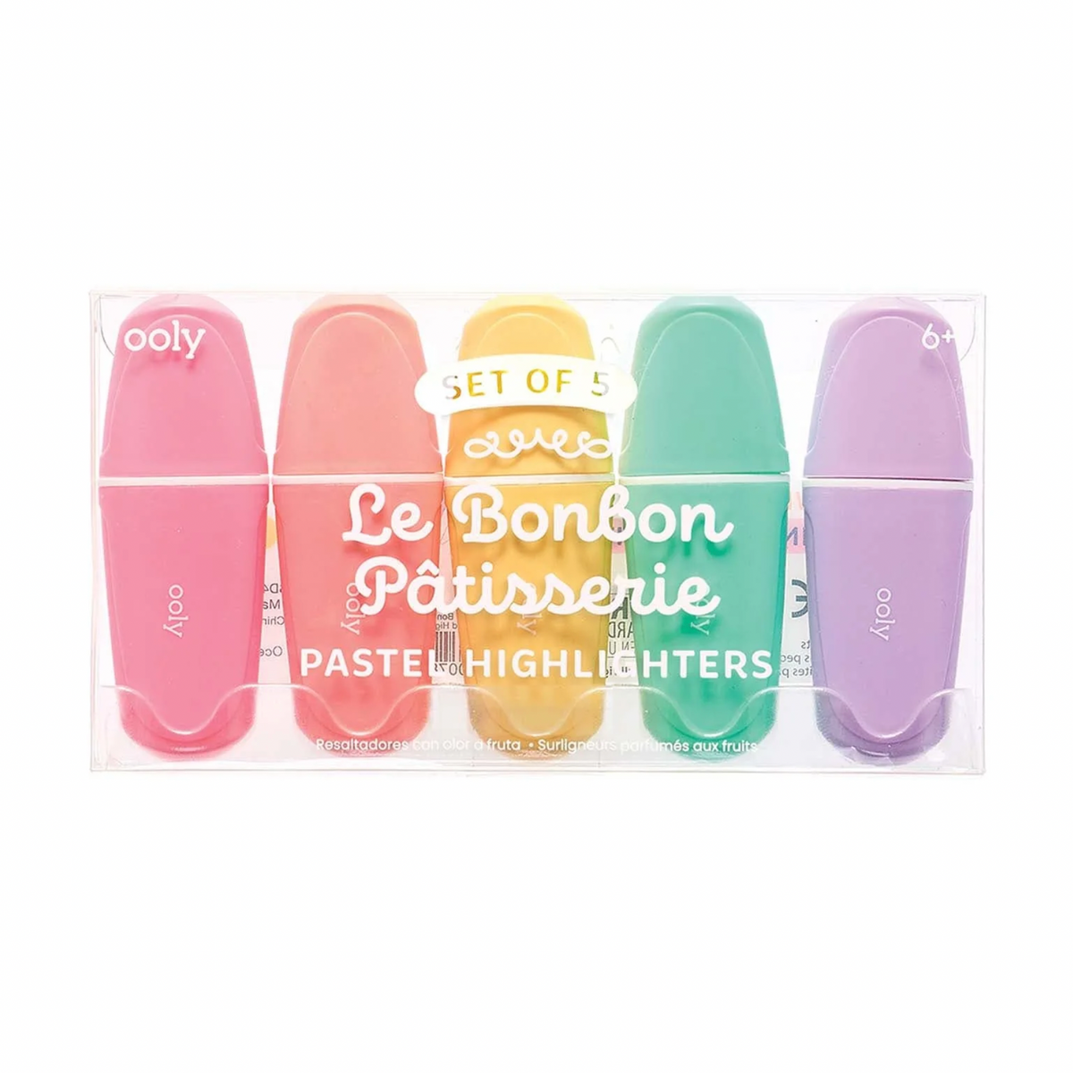 Le Bonbon Pâtisserie Pastel Highlighters - Set of 5